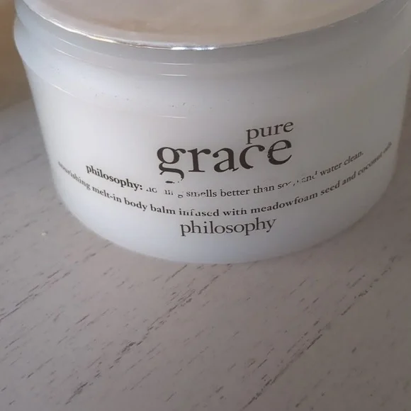 New Philosophy  Pure Grace Nourishing Melt In Body Balm 6.0 oz - Picture 2 of 5